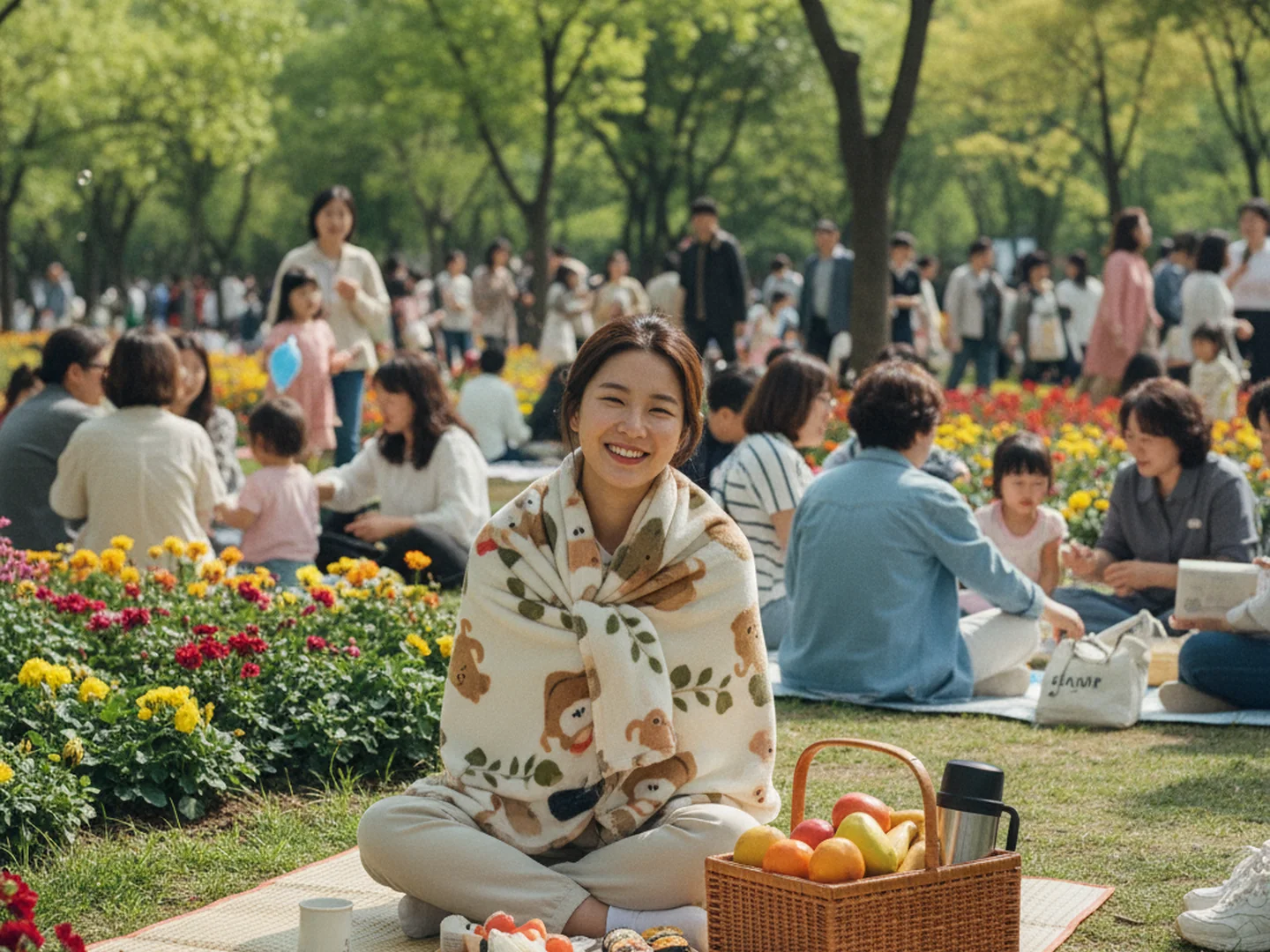 올리브영 망곰 담요05